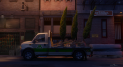 Look development - Most buildings, floor, truck and other elements