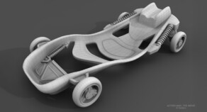 Subdivision modeling - Light vehicle