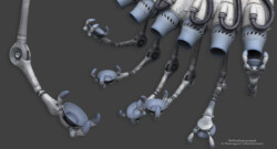 Modeling and look development - Machine