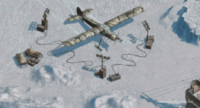 Texturing - Disturbed snow