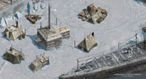 Texturing - Disturbed snow