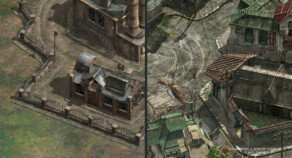 Texturing - Mixed ground and pavement