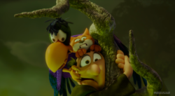 Texturing - Gargamel's branch