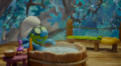 Texturing - Jacuzzi and bowl with face cream