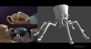 Look development - Marshmallow spider