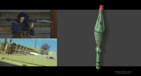 Look development - RPG-7 anti-tank rocket